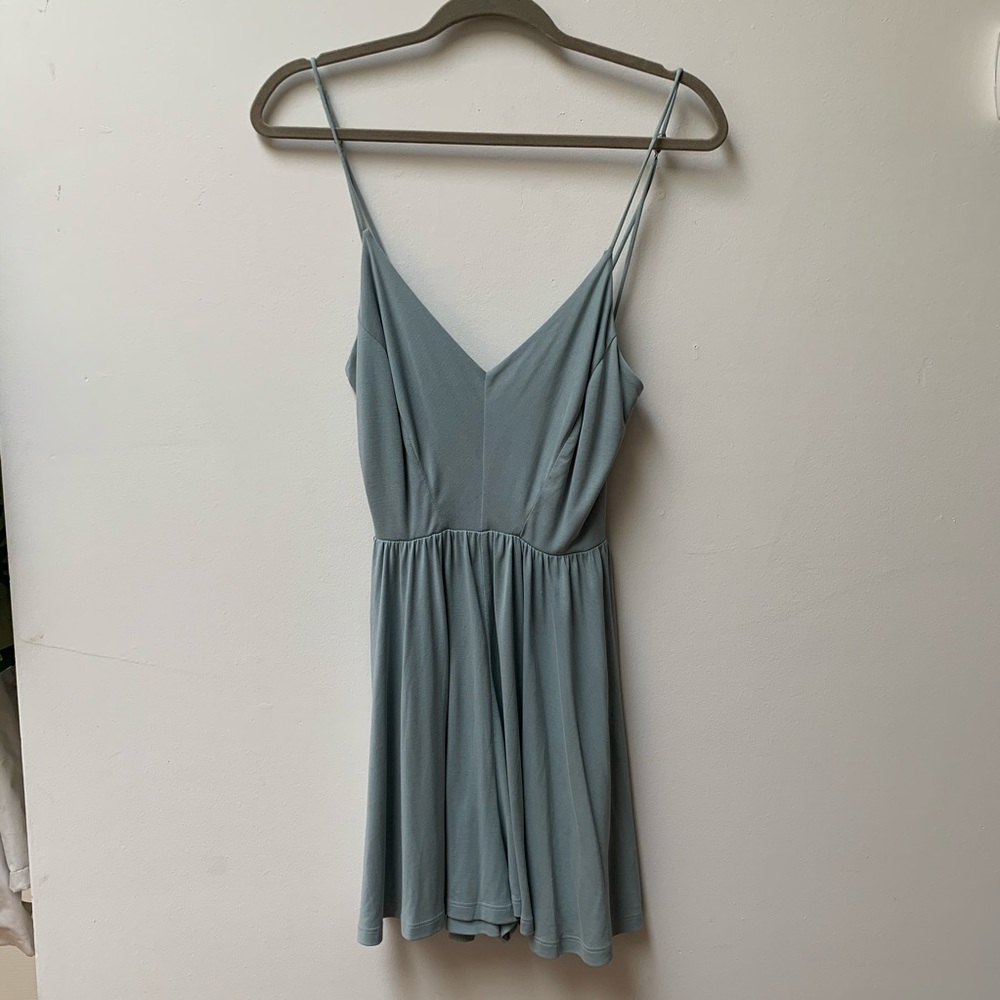 UO silence and noise cross back romper